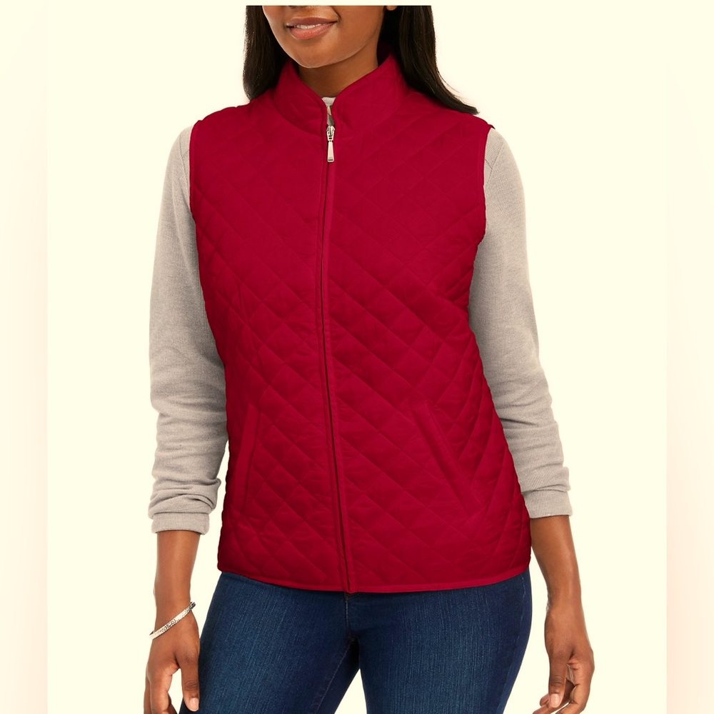 NWT-Karen Scott Sport Puffer Vest